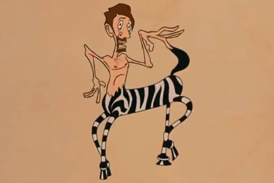 Harry the zebra centaur